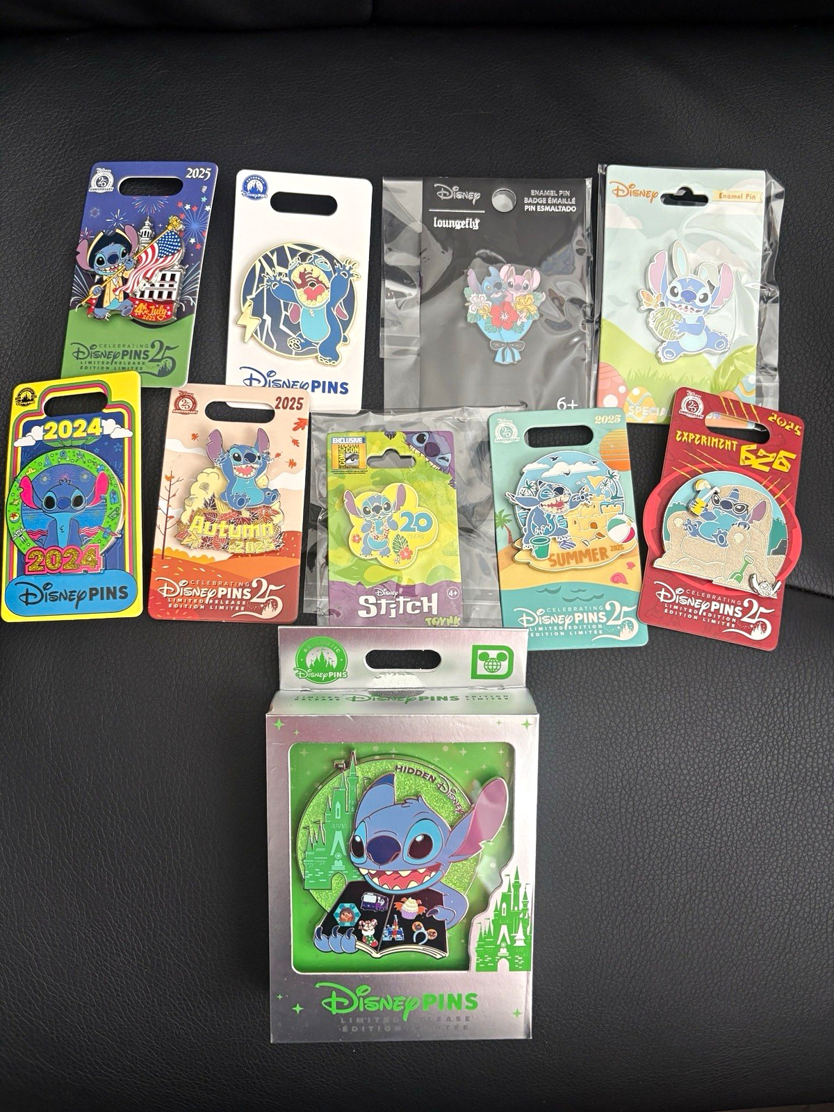 Disney Lilo & Stitch 10 Pin Set Exclusive Limited/Special Edition Disney Lilo & Stitch 10 Pin Set Exclusive Limited/Special Edition