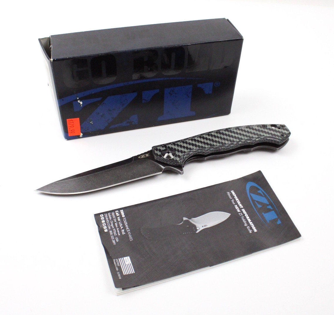 Zero Tolerance ZT 0452 Sinkevich KVT Carbon Fiber S35VN