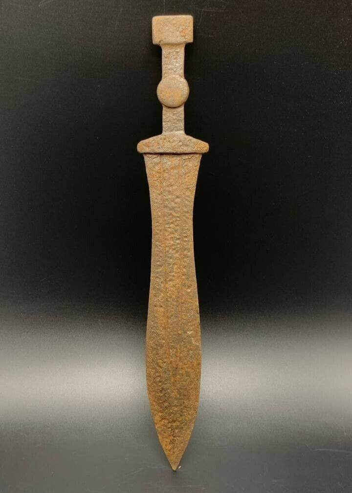 Ancient Roman iron Dagger circa 1st century AD.