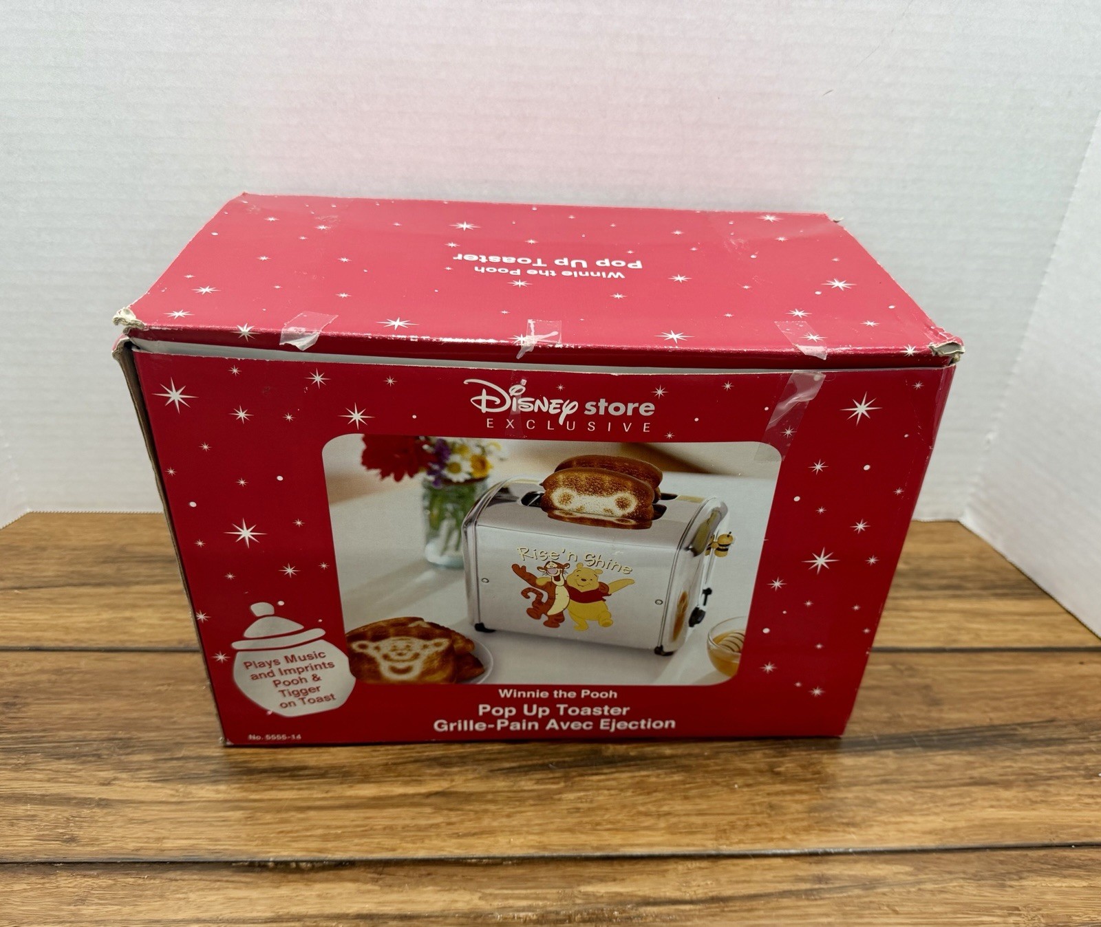 Vintage Disney Store Winnie the Pooh Pop Up Toaster Rise' N Shine VillaWareNew Vintage Disney Store Winnie the Pooh Pop Up Toaster Rise' N Shine VillaWareNew