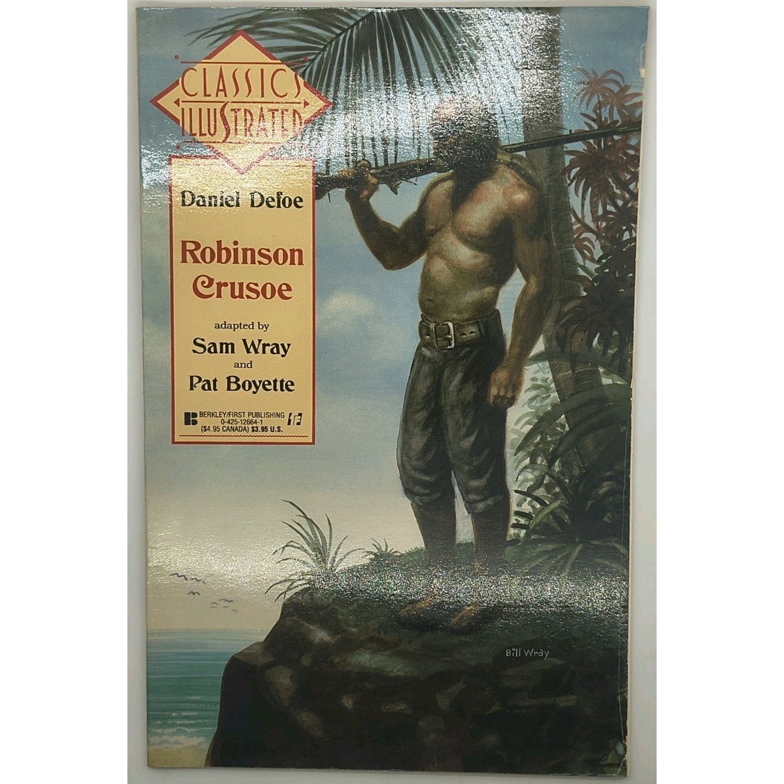 Classics Illustrated #23 Robinson Crusoe Comic Graphic Novel 1991
