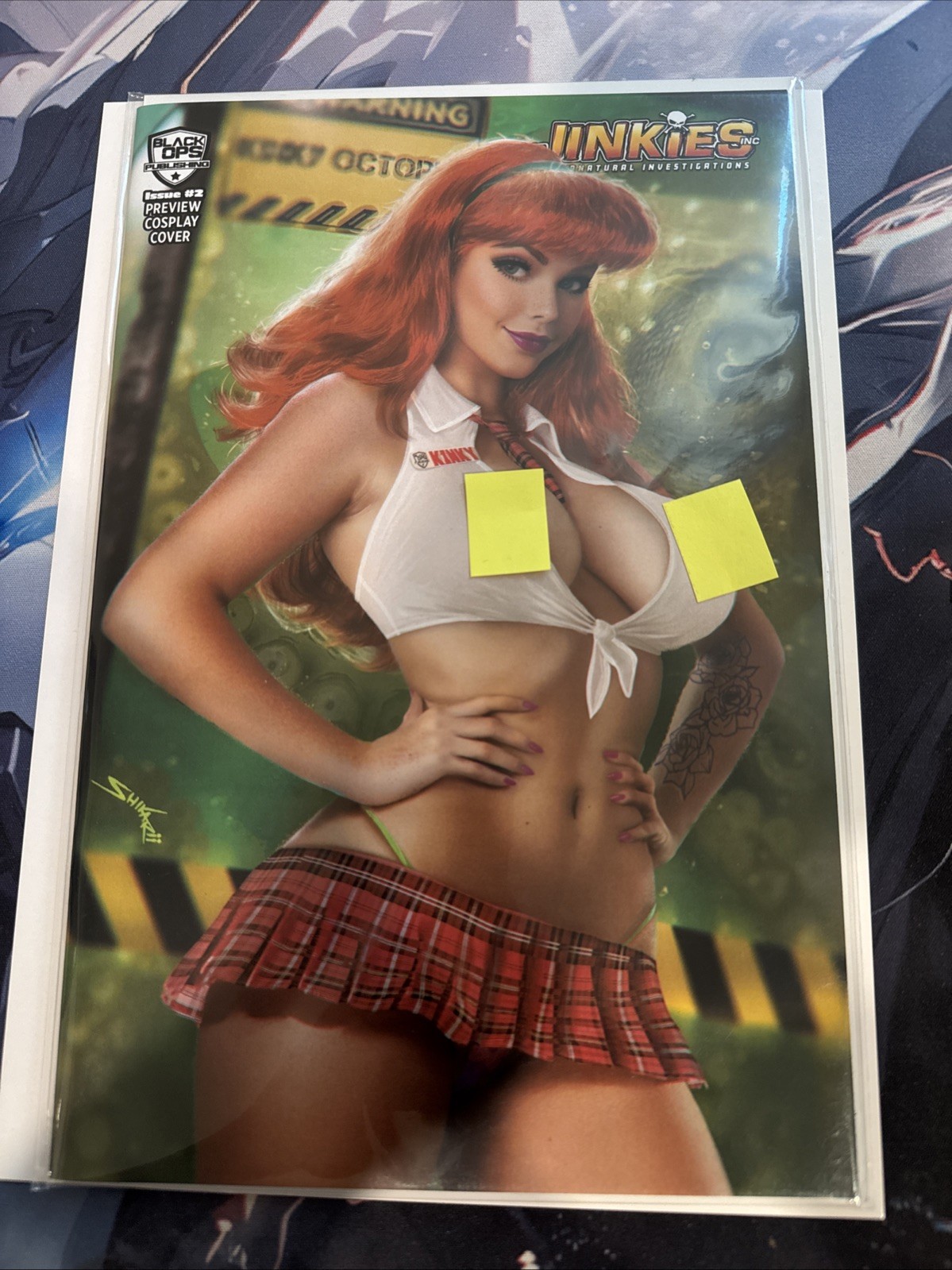 Jinkies #2 preview cosplay cover Nice trade dress Shikarii cover limited to 450