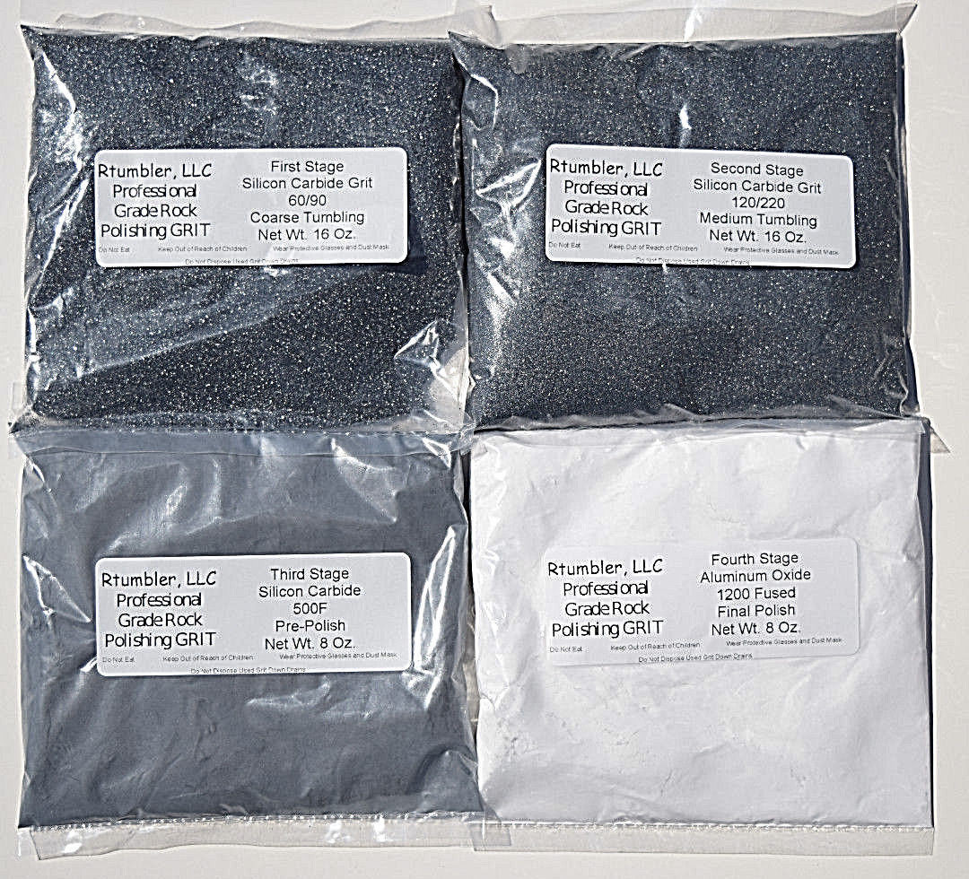 Rock Polishing Tumbling Grit For 15 lbs Tumblers MADE IN THE U.S.A 