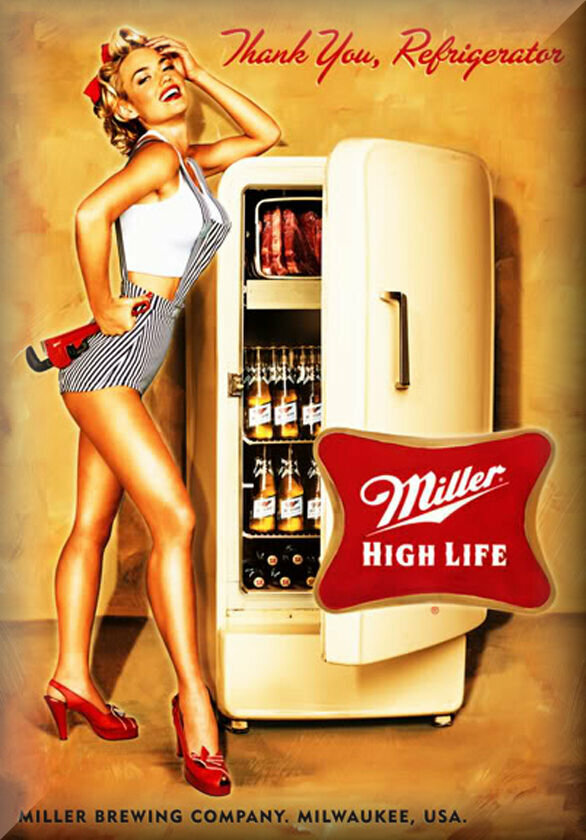 1950s Miller High Life beer \