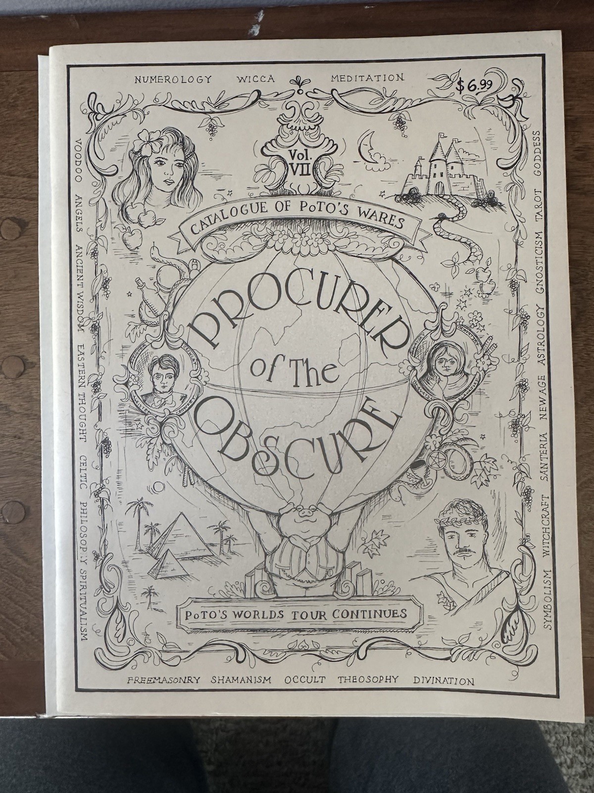 Rare 1995 Vintage Catalogue Poto’s Wares Tarot Witchcraft Occult Voodoo Wicca