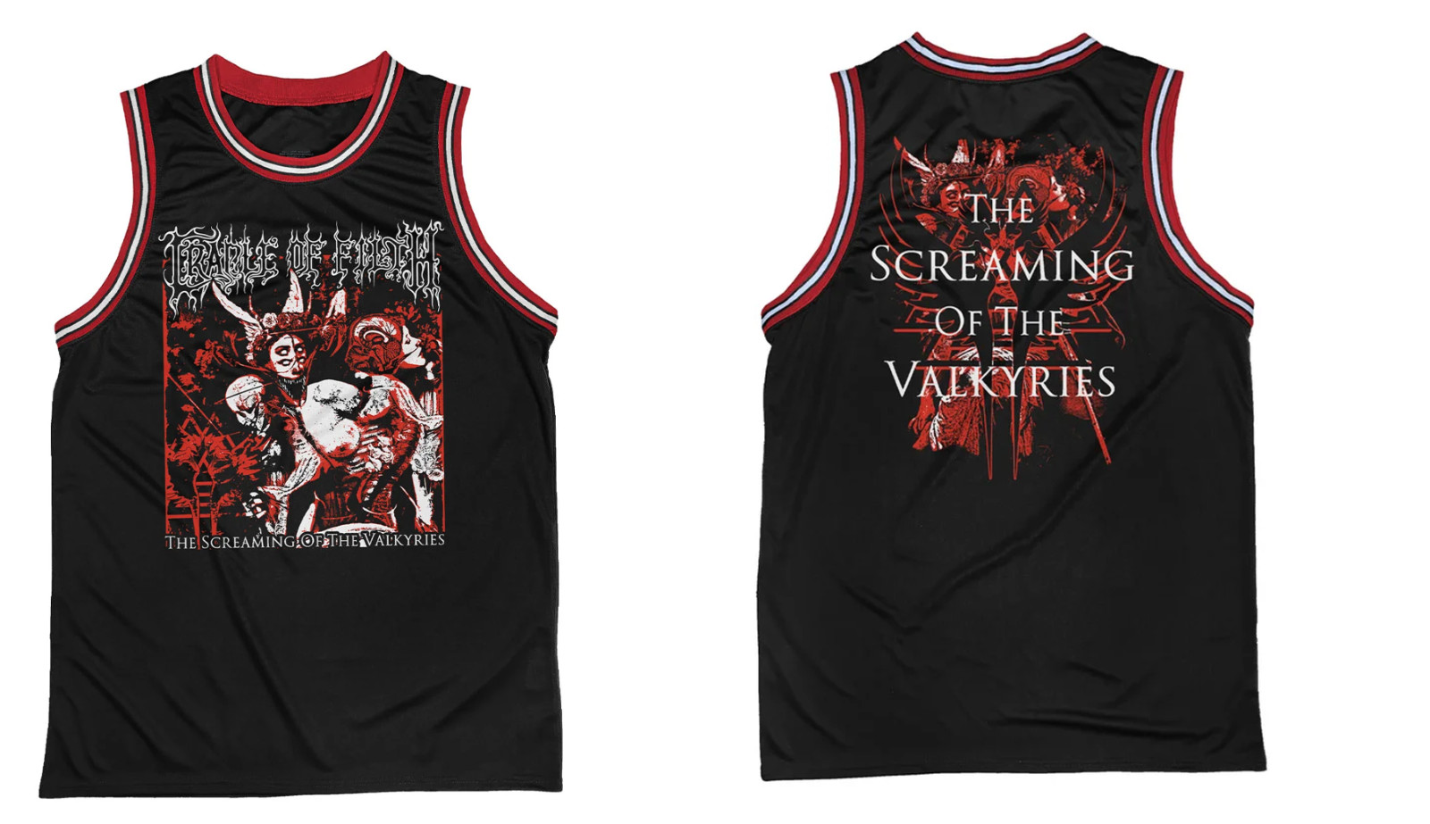 Cradle Of Filth Band Basketball Jersey All Size CC480