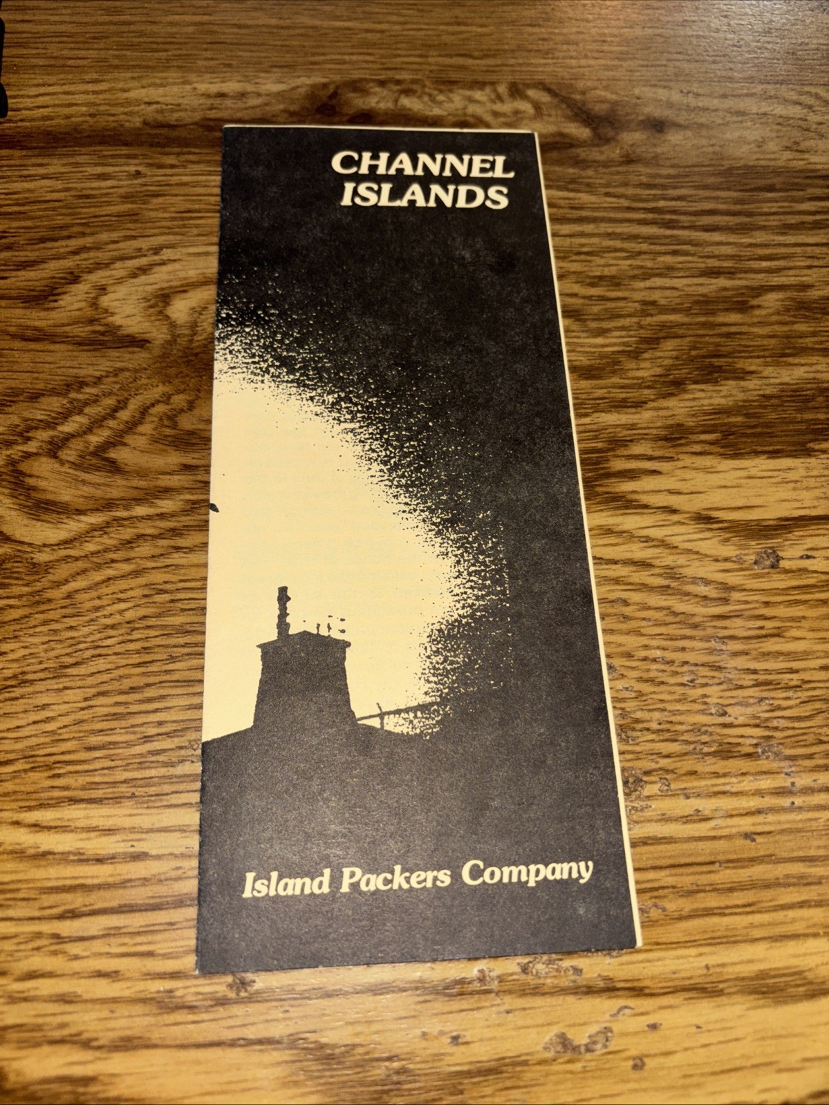 Channel Islands California 1983 Island Packers Co, Pamphlet  Activities Schedule