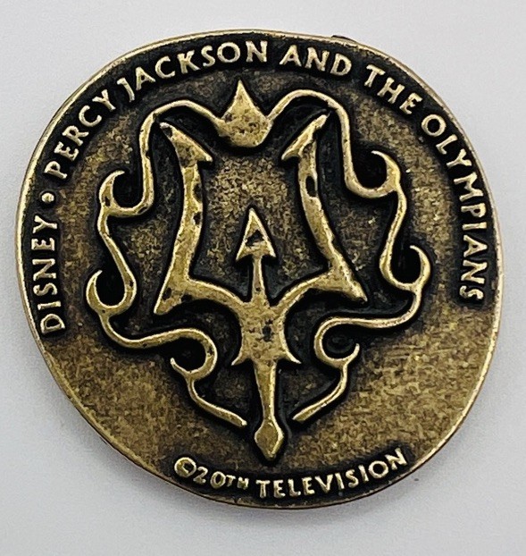 2025 SDCC San Diego Comic-Con Disney Percy Jackson & The Olympians Drachma Coin