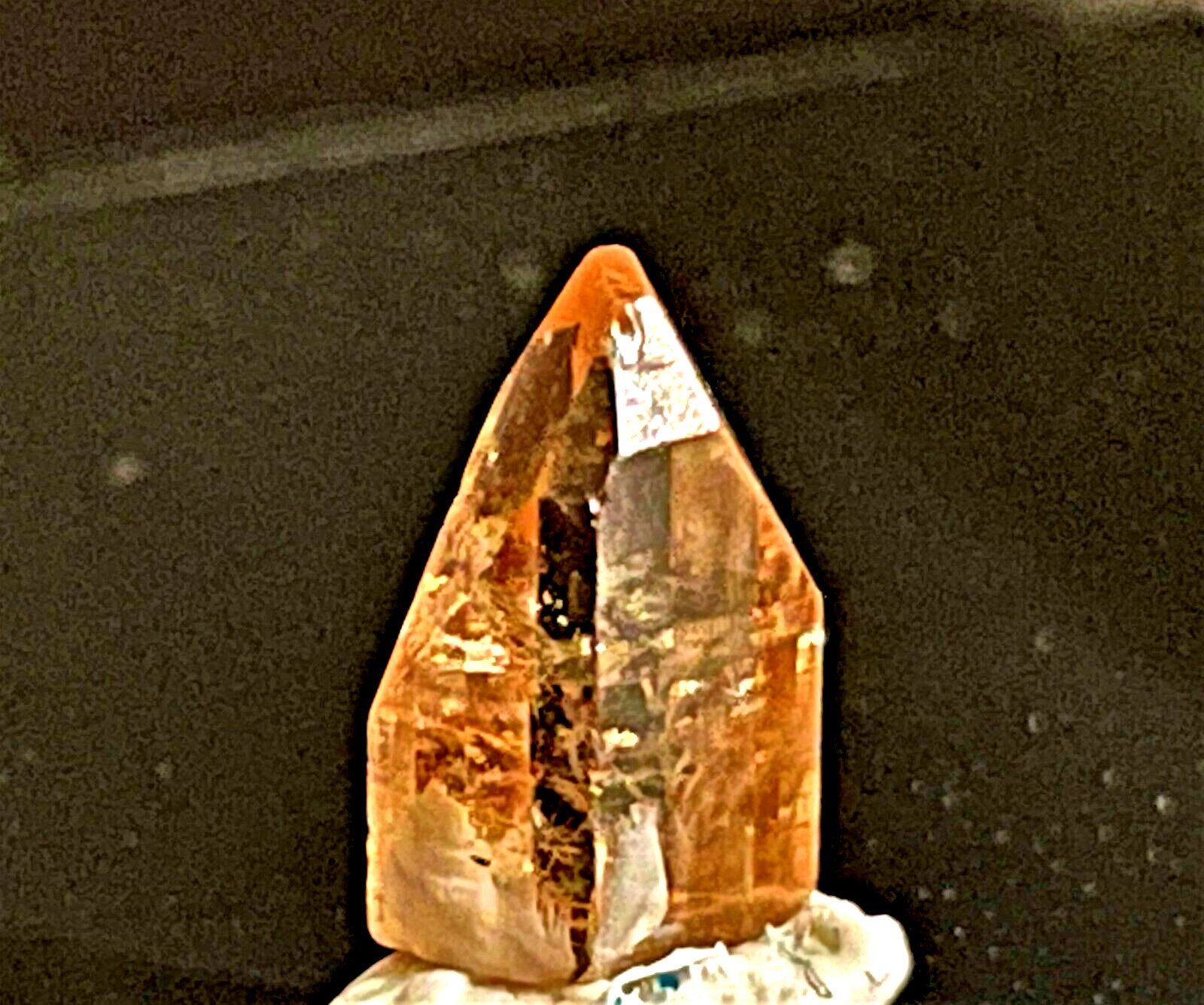 Rare, Old Stock Imperial Topaz Tepetate, San Luis Potosi, Mexico, 3.85 carats