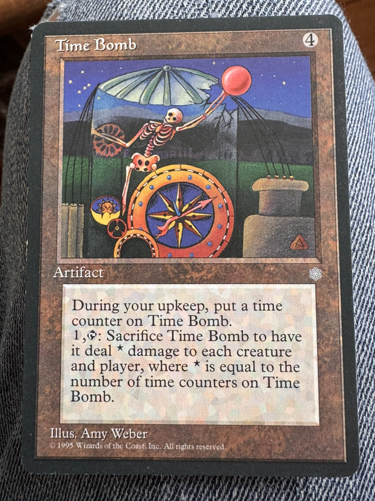 Mtg Time Bomb Nm Ice Age