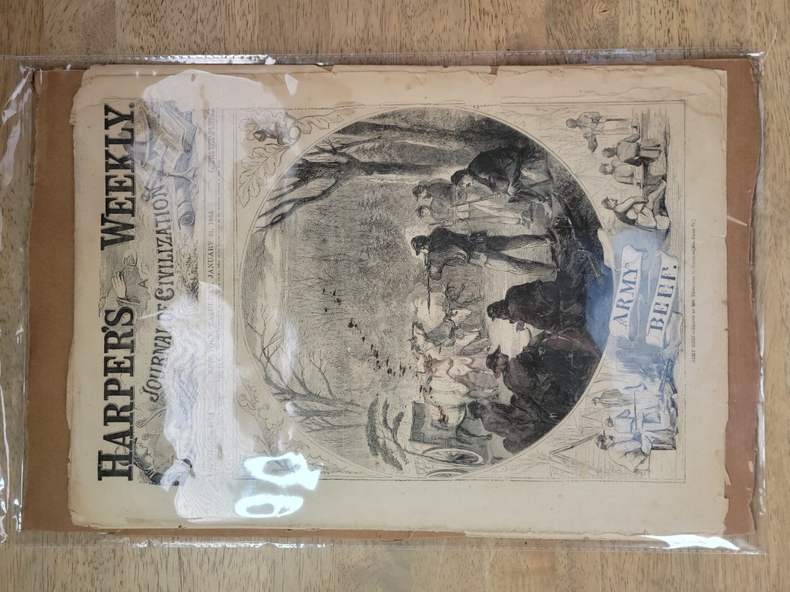 1863 Harper’s Weekly AUTHENTIC JAN 31 - Issue COMPLETE Civil War Black History 1863 Harper’s Weekly AUTHENTIC JAN 31 - Issue COMPLETE Civil War Black History
