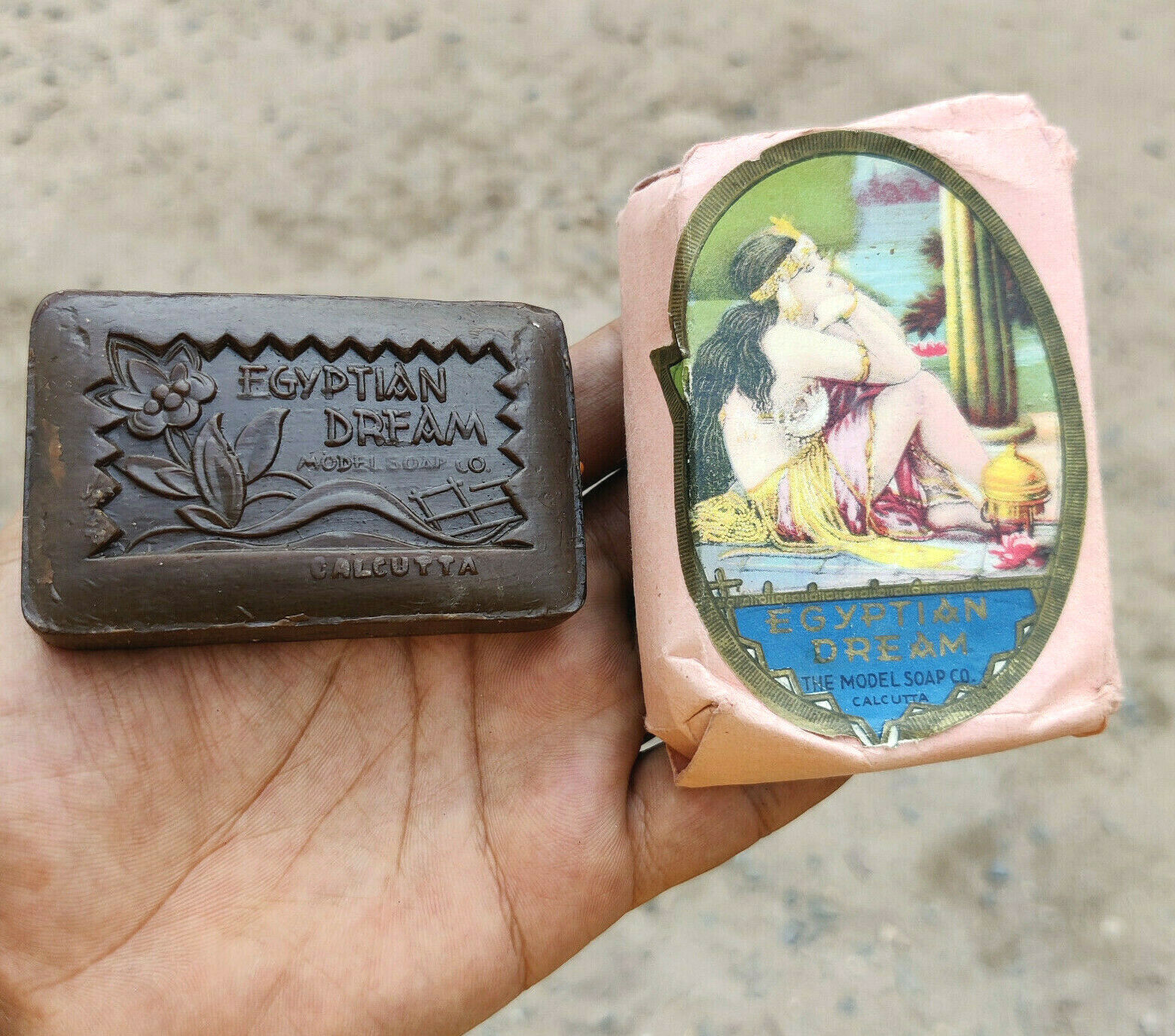 1940s Vintage The Model Soap Egyptian Dream Pre Independence Soap Packed CB195
