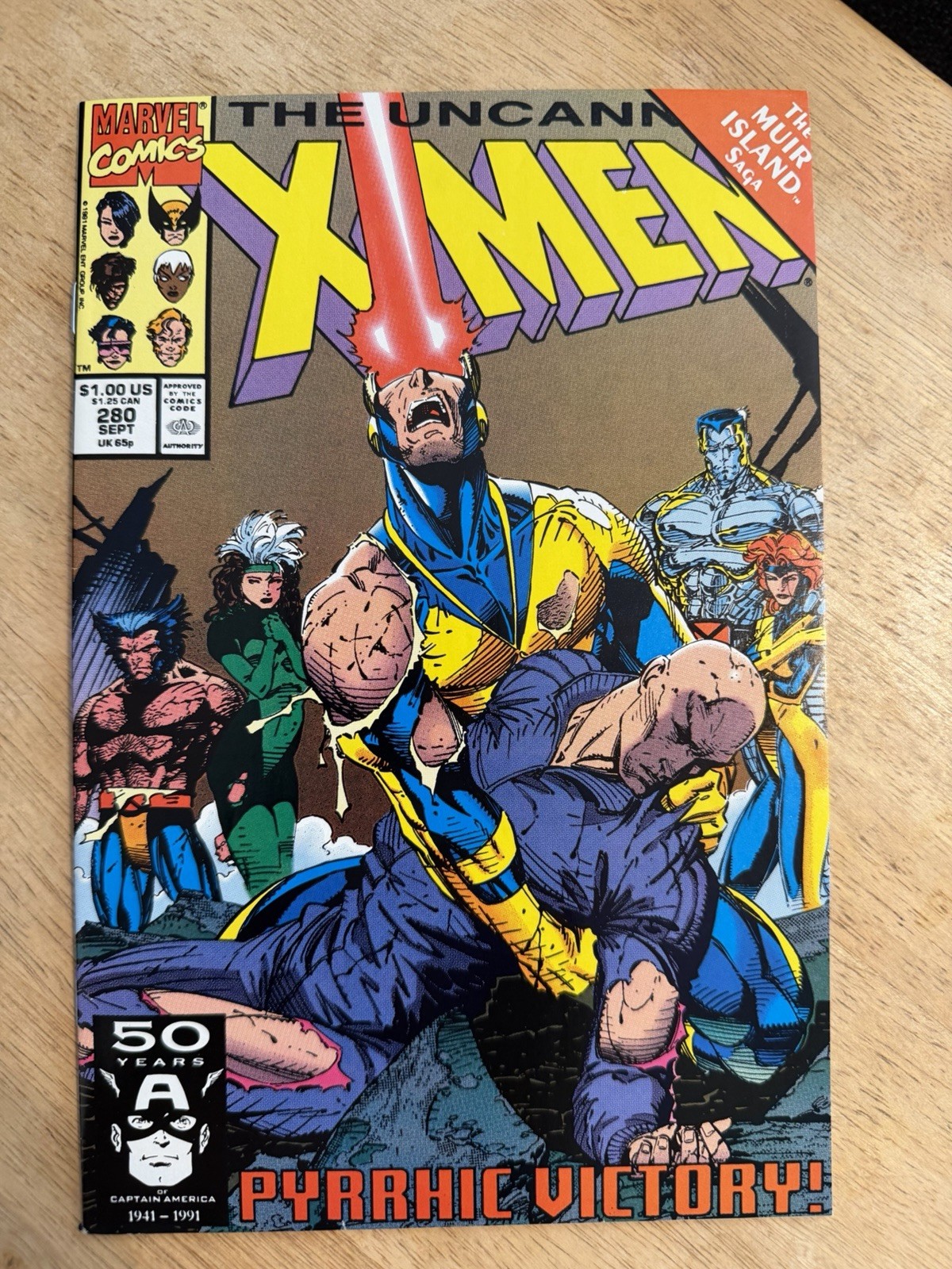 The Uncanny X-Men #280 (Marvel Comics September 1991)