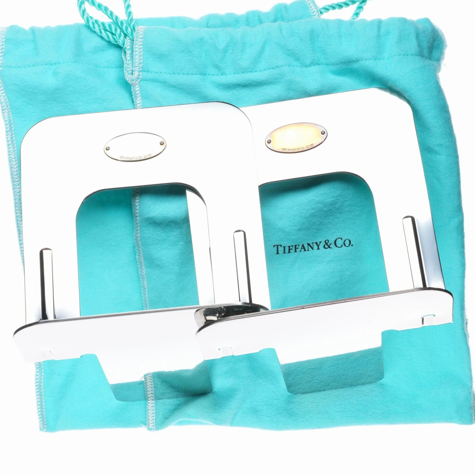 Retro Tiffany Sterling silver bookends Retro Tiffany Sterling silver bookends
