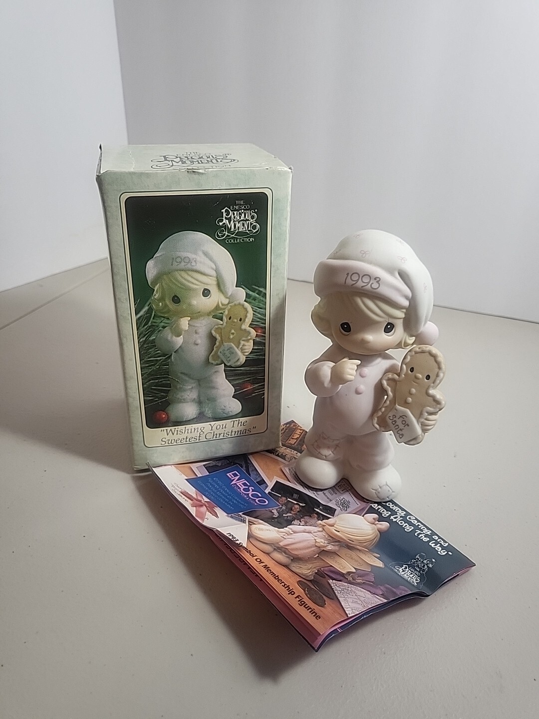 Precious Moments - Wishing You the Sweetest Christmas - Figurine #530166 w box