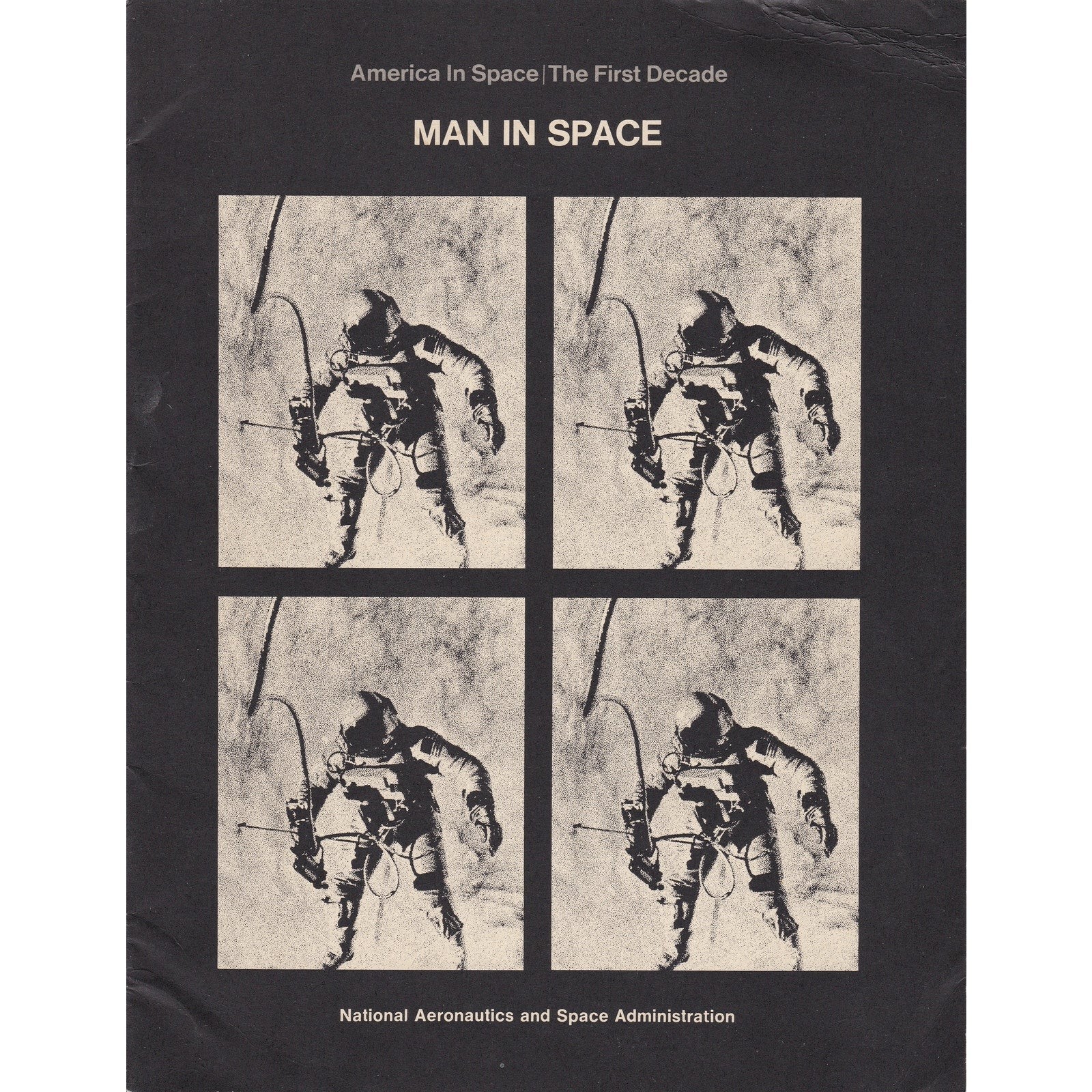 Vtg 1968 NASA Man In Space America In Space The First Decade David Anderton EP57