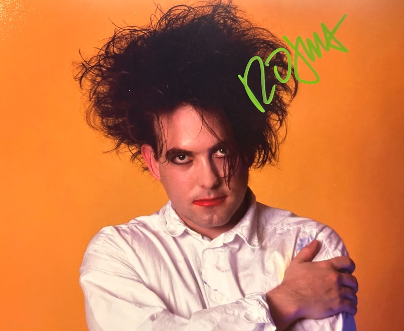 ROBERT SMITH Signed THE CURE Original 8x10