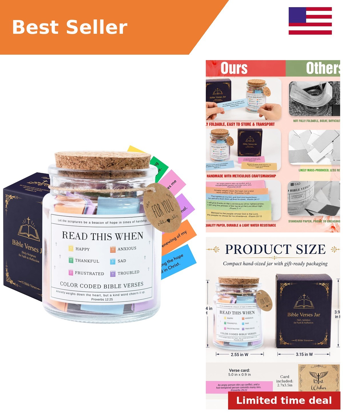Read This When Bible Verses Jar  Birthday Gifts for Women