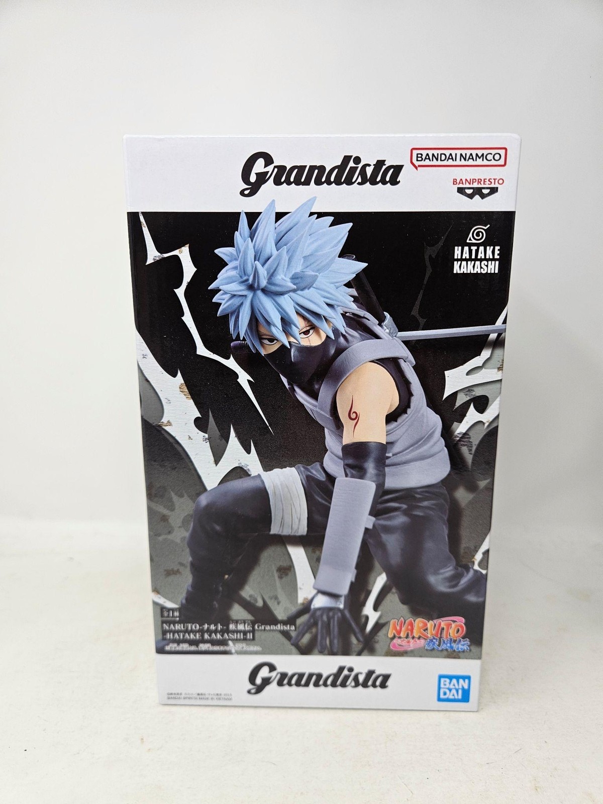 Banpresto Grandista Hatake Kakashi II Naruto Shippuden Anime Figure New Boxed