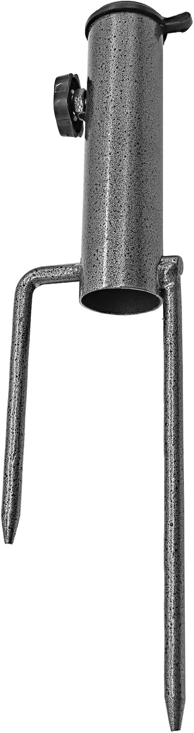 2 Pcs Patio Umbrella Steel Anchor