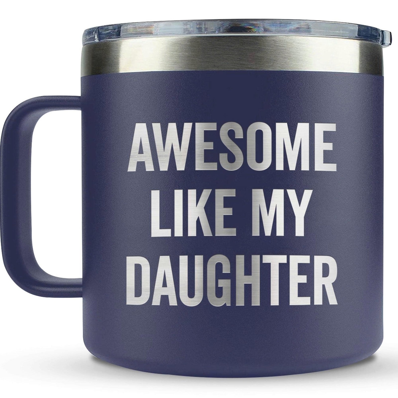 Fathers Day Gift for Dad from Daughter - Funny Dads Birthday 14 Ounces, Papa