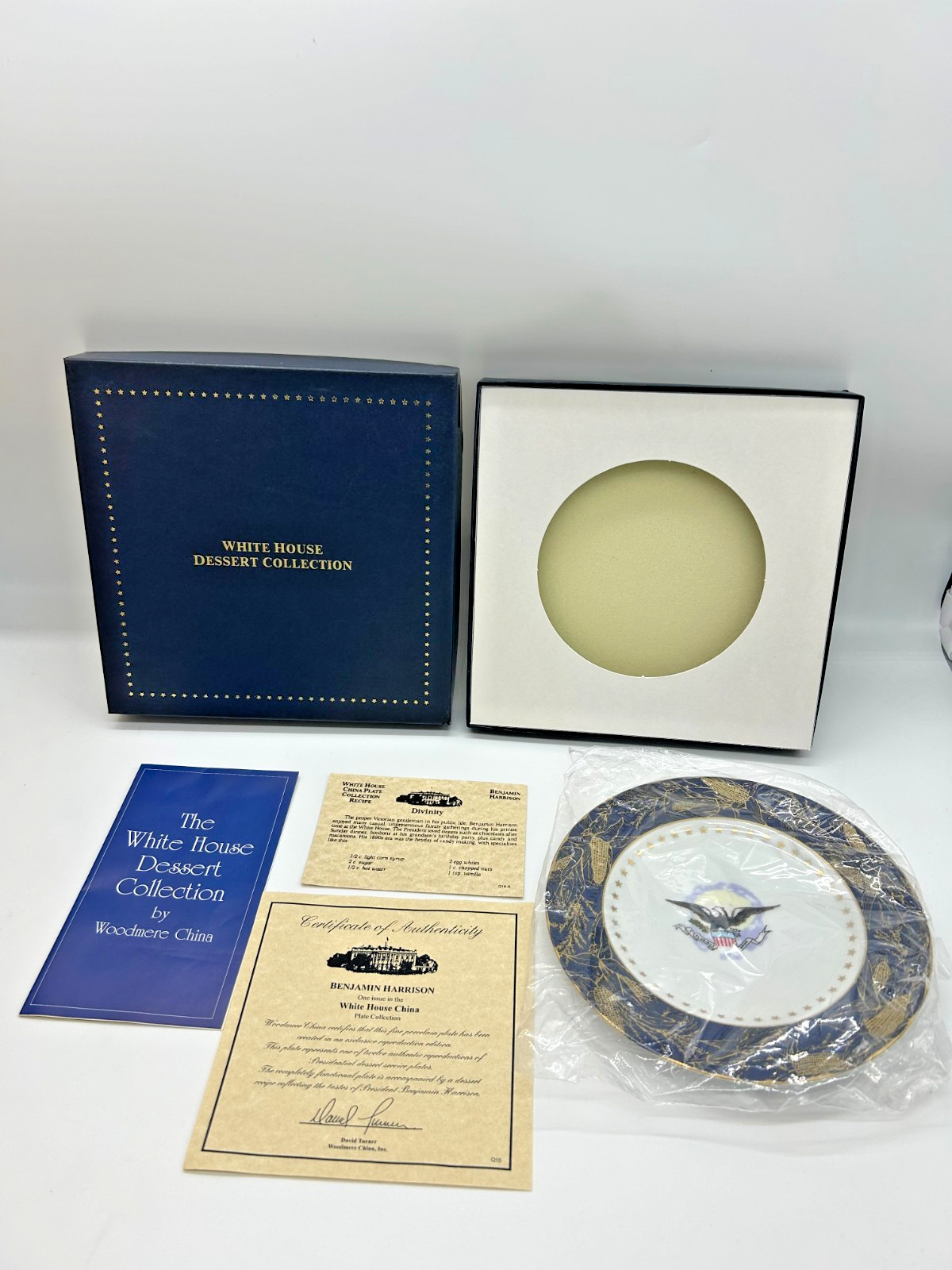 🔥🔥WHITE HOUSE DESSERT COLLECTION ABRAHAM LINCOLN WOODMERE CHINA🔥🔥