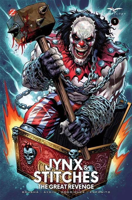 Jynx And Stitches The Great Revenge #1 (of 3) Cvr B Hakan Aydin Var Zenescope