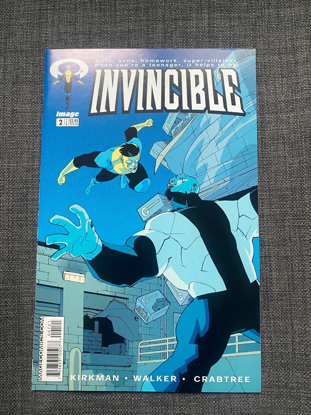 Invincible #2 (2003) 1st Print 1st Atom Eve Robot Rex Splode Dupli-Kate Image
