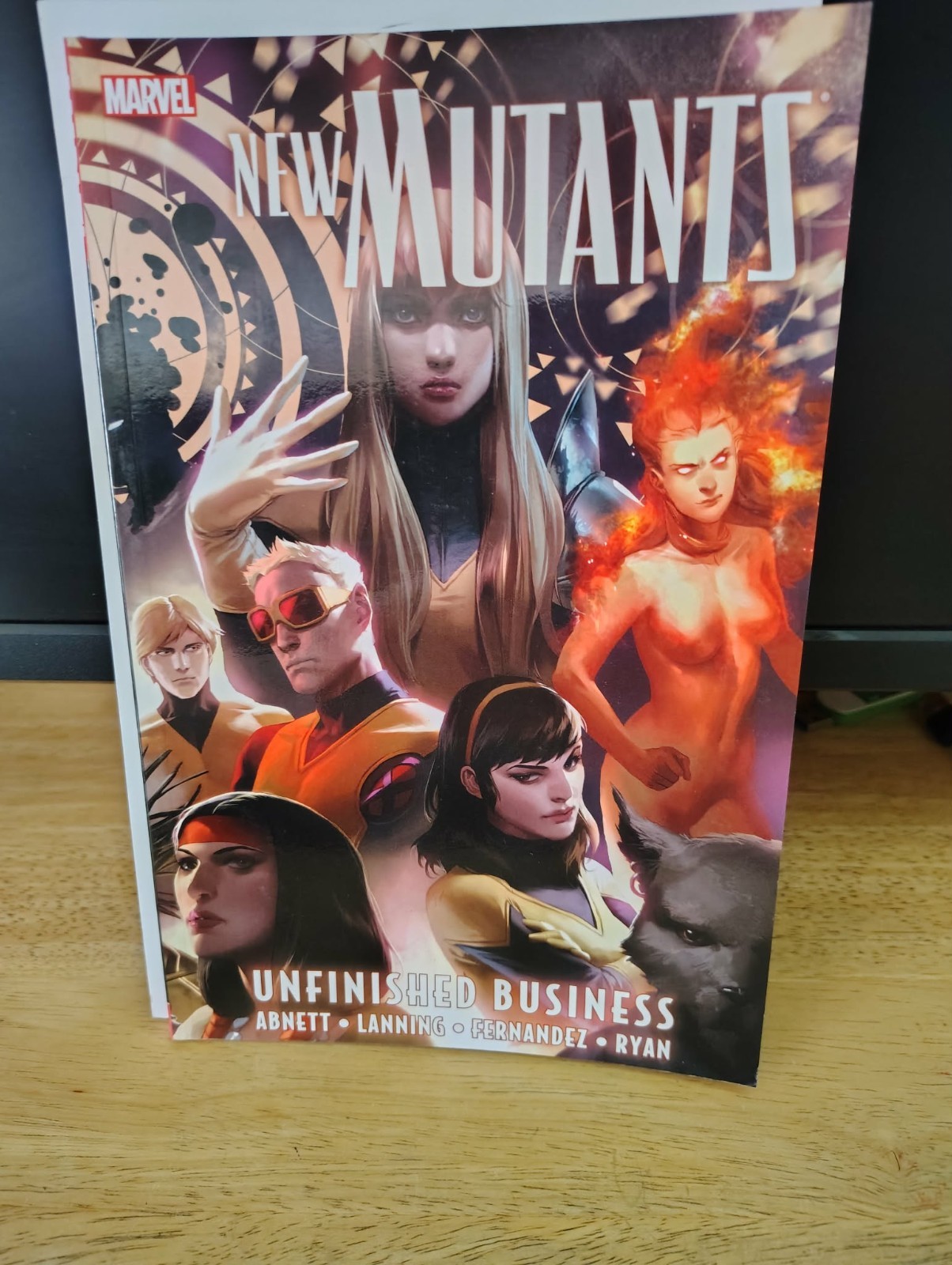 New Mutants Volume 4 Unfinished Business Trade paperback Marvel Comics