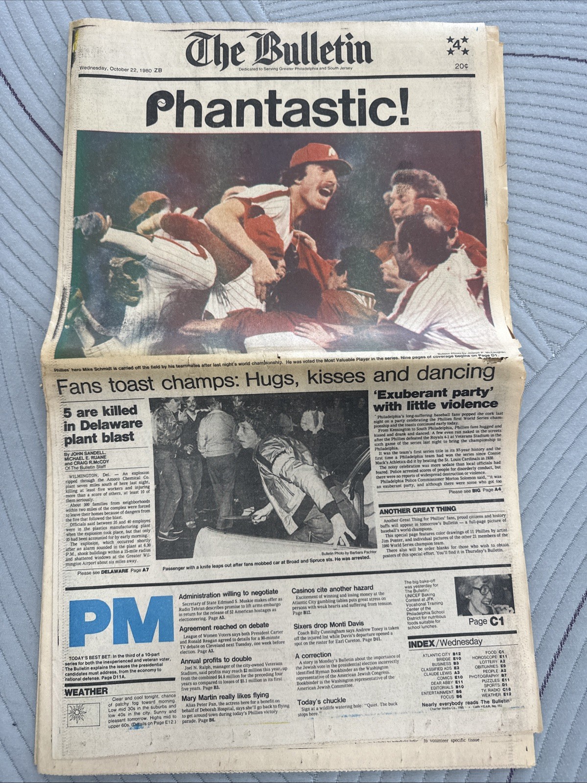 1980 Phillies World Series-The Bulletin