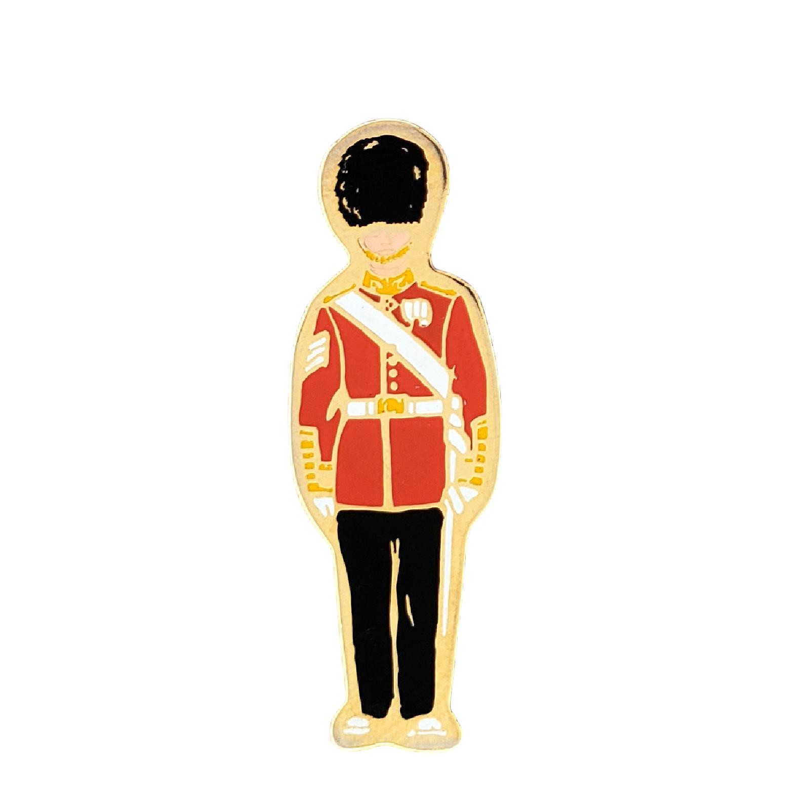 Vintage British Queen's Guard Lapel Pin Buckingham Palace Royal Guard London UK