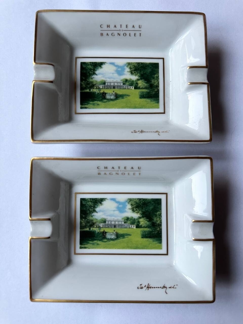 Vintage Antique Astray, BERNARDAUD LIMOGES, FRANCE, CHATEAU DE BAGNOLET