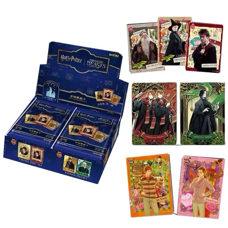 Kayou Harry Potter Wizard Collection Wave 1 Booster Box Sealed 30 Packs Gift