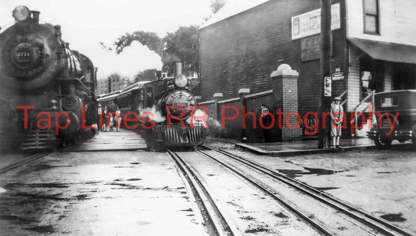 Waynesburg & Washington #9681 Last Train to Washington PA 1929  New 5x8 Photo