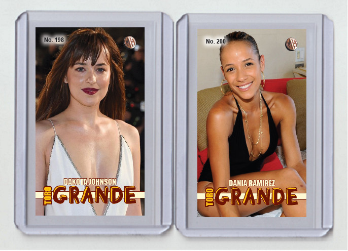 Dania Ramirez Toro Grande rare MH #\'d 2/3 Tobacco card no. 200 Dania Ramirez Toro Grande rare MH #\'d 2/3 Tobacco card no. 200