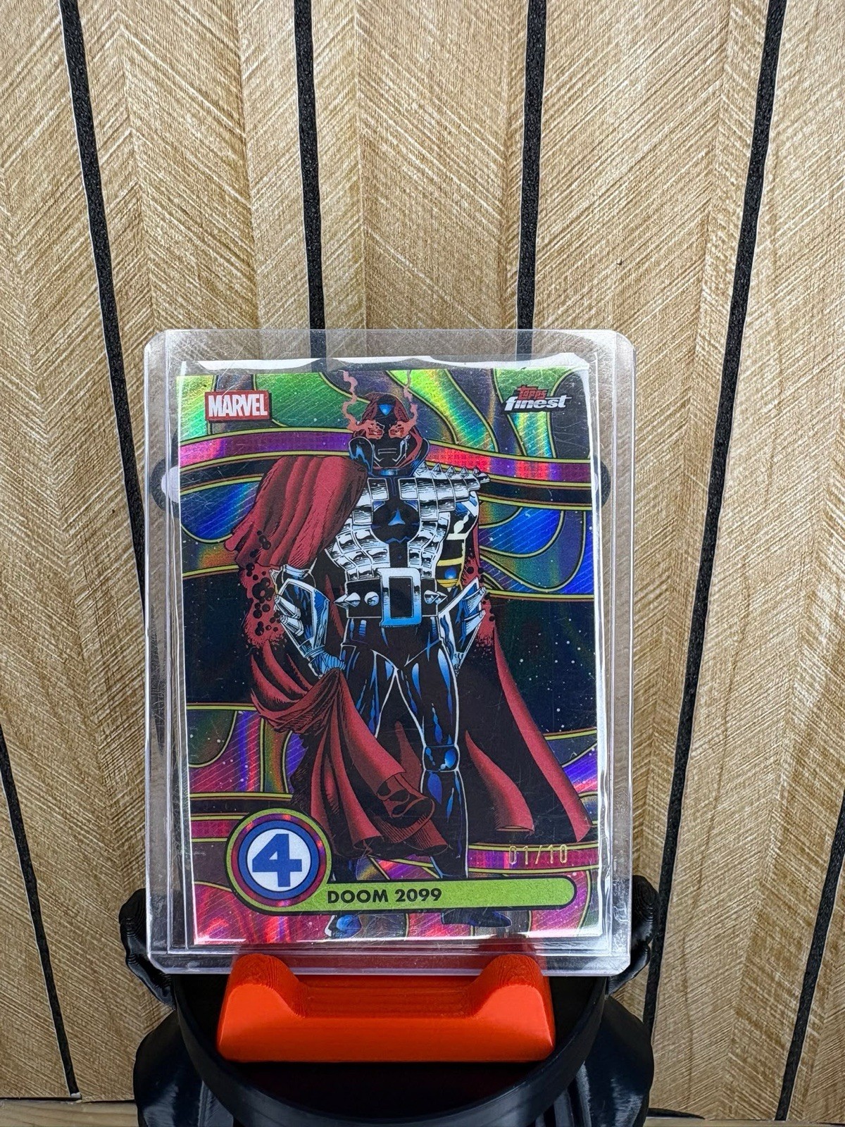 Topps Finest The Fantastic Four 65th Anniversary 2026 Doctor Doom 2099  /10