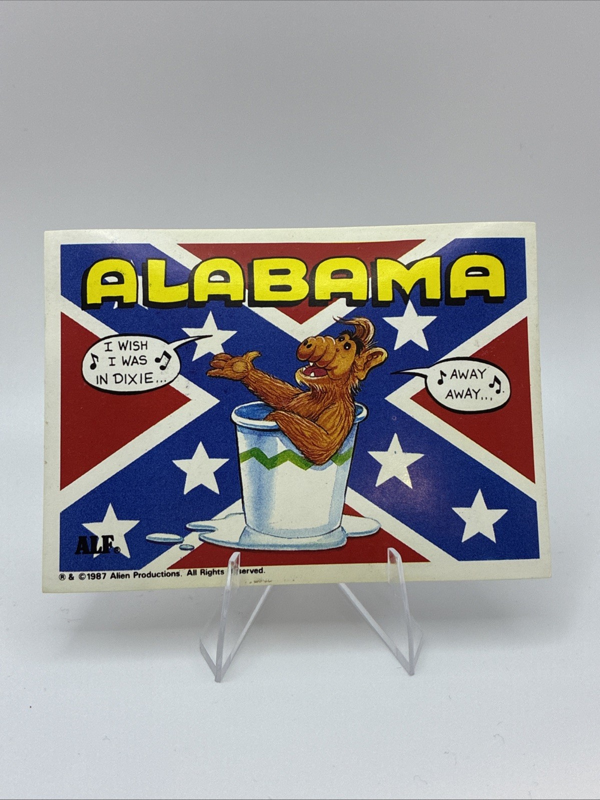 1987 US Of Alf - Alabama