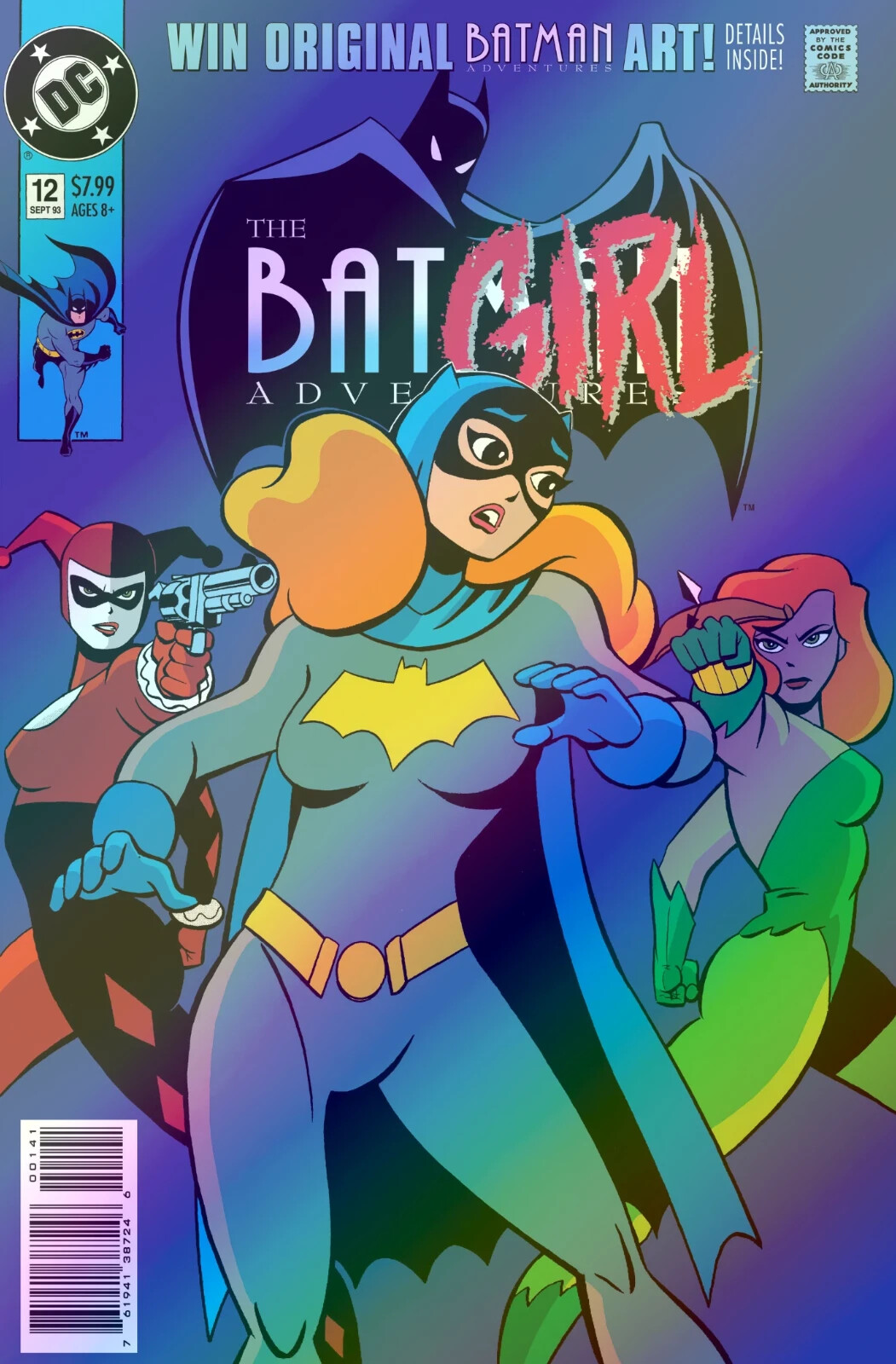 🌟FOIL🌟 BATMAN ADVENTURES #12 (FACSIMILE EDITION)(1ST HARLEY) COMIC ~ DC