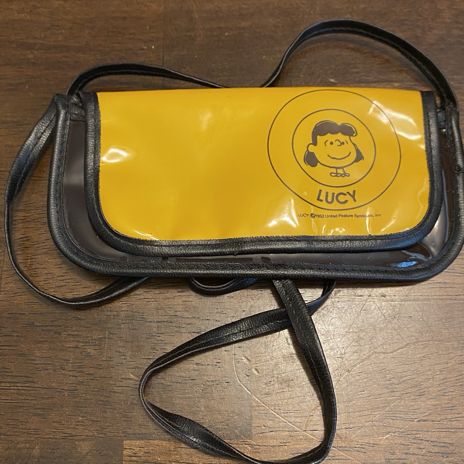 Vintage Vinyl Charlie Brown Peanuts Avant Garde by Luxottica Lucy Purse