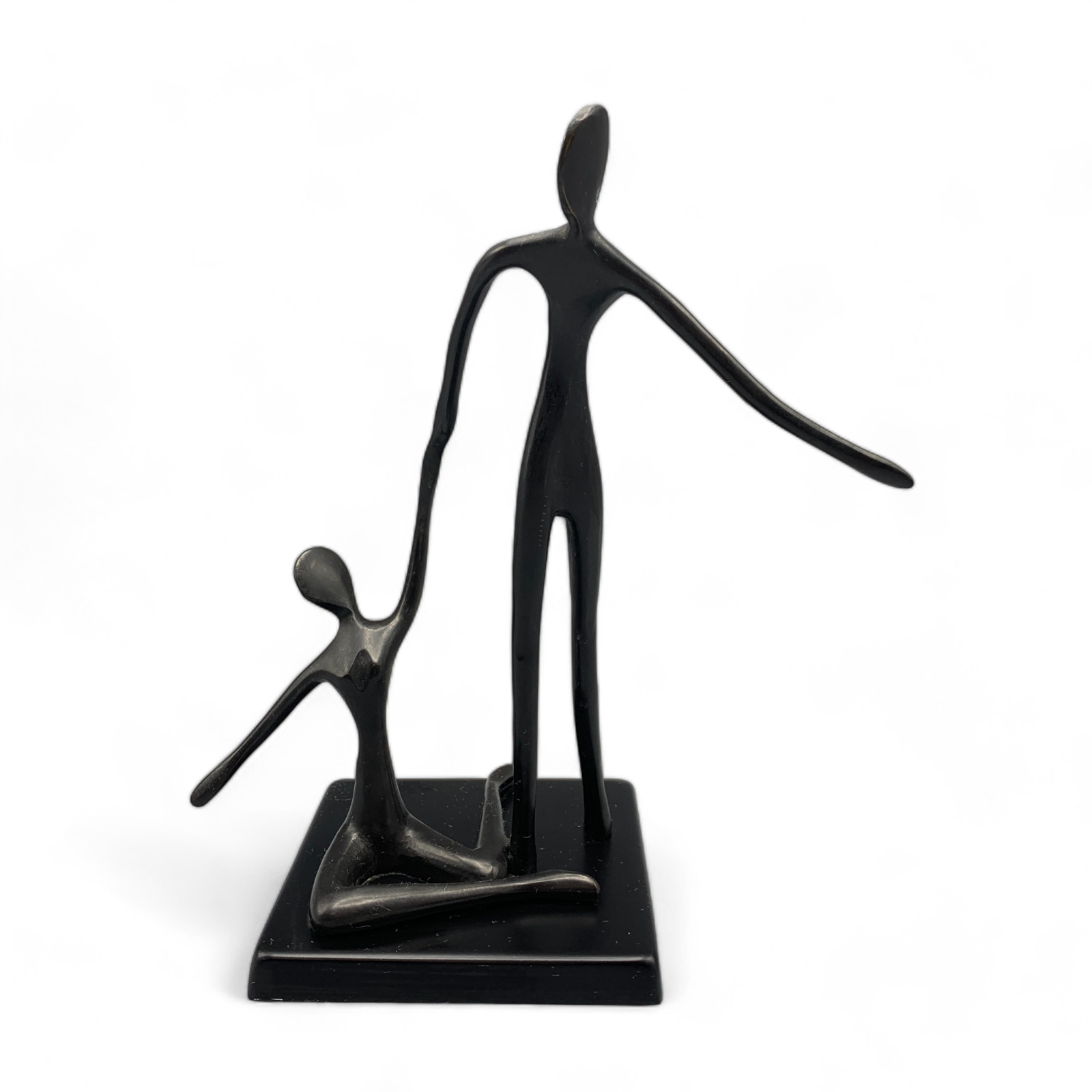 Bodrul Khalique Dancer Couple Modern Minimalist Bronze Sculpture Nude 11\