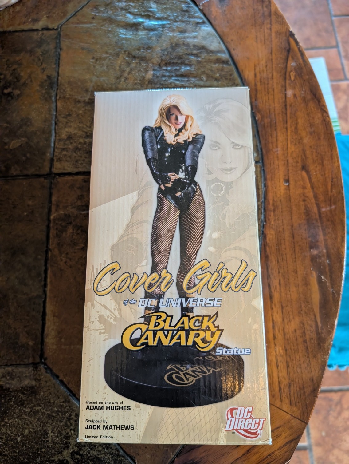 Covergirls of The DC Universe - Black Canary Statue #653 of 5000 Adam Hughes Covergirls of The DC Universe - Black Canary Statue #653 of 5000 Adam Hughes