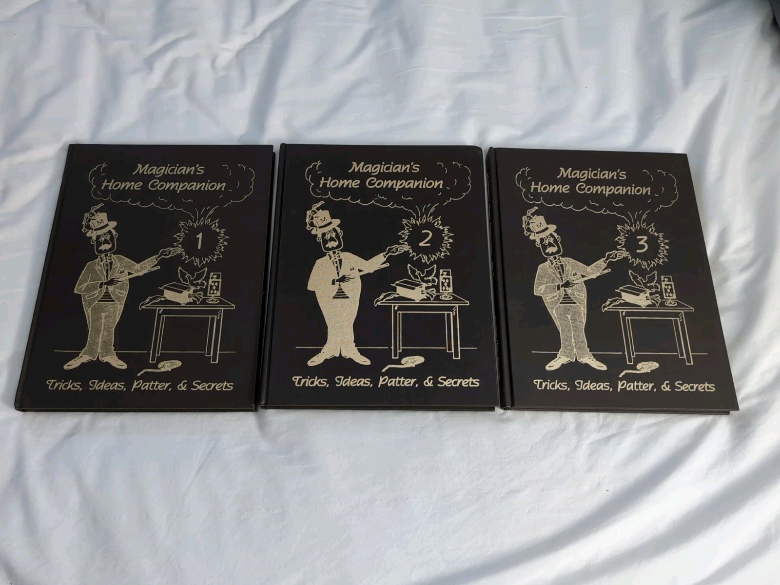 Magician's Home Companion Books 1 & 2 & 3 Complete Magic Collection RARE