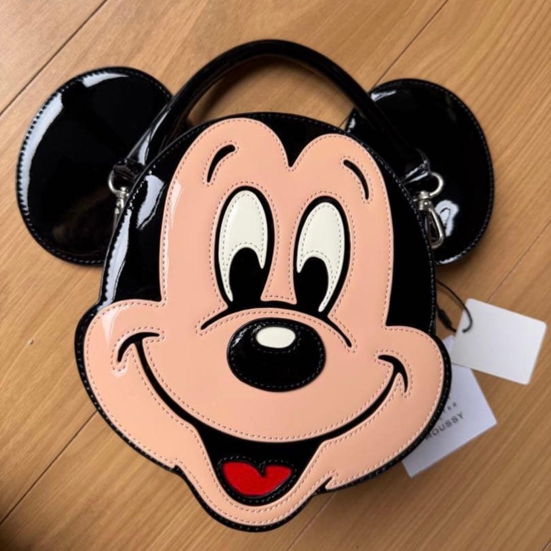Disney SERIES CREATED by MOUSSY Mickey Mouse Face Shoulder 2Way Hand Bag