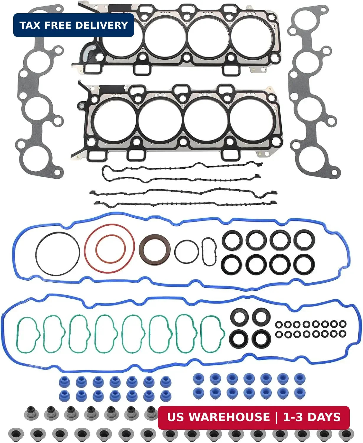 Engine Cylinder Head Gasket Set for Ford Mustang F-150 5.0L 15-17