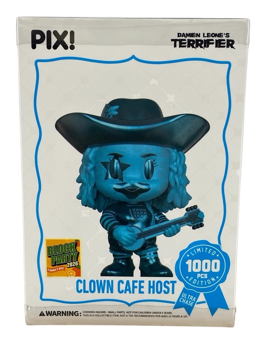 Thrilljoy MegaCon Orlando Block Party Exclusive Clown Cafe Host SEALED 1000 PCS