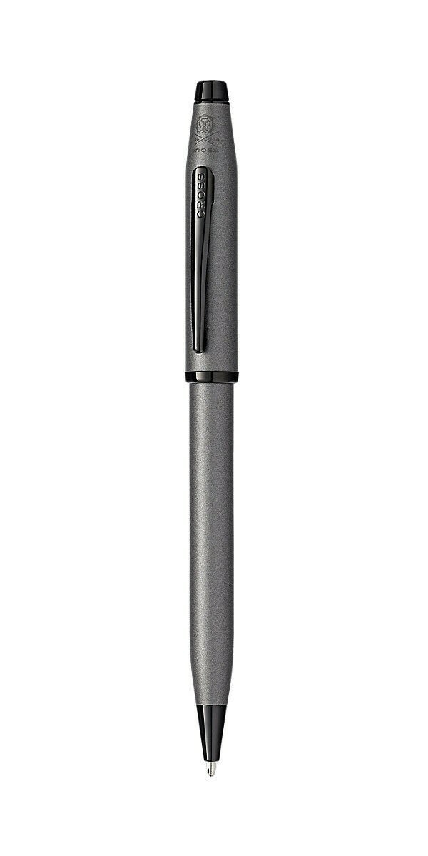 Cross  Century II Ballpoint Pen Gunmetal Grey & Black PVD New In Bx AT0082WG-115