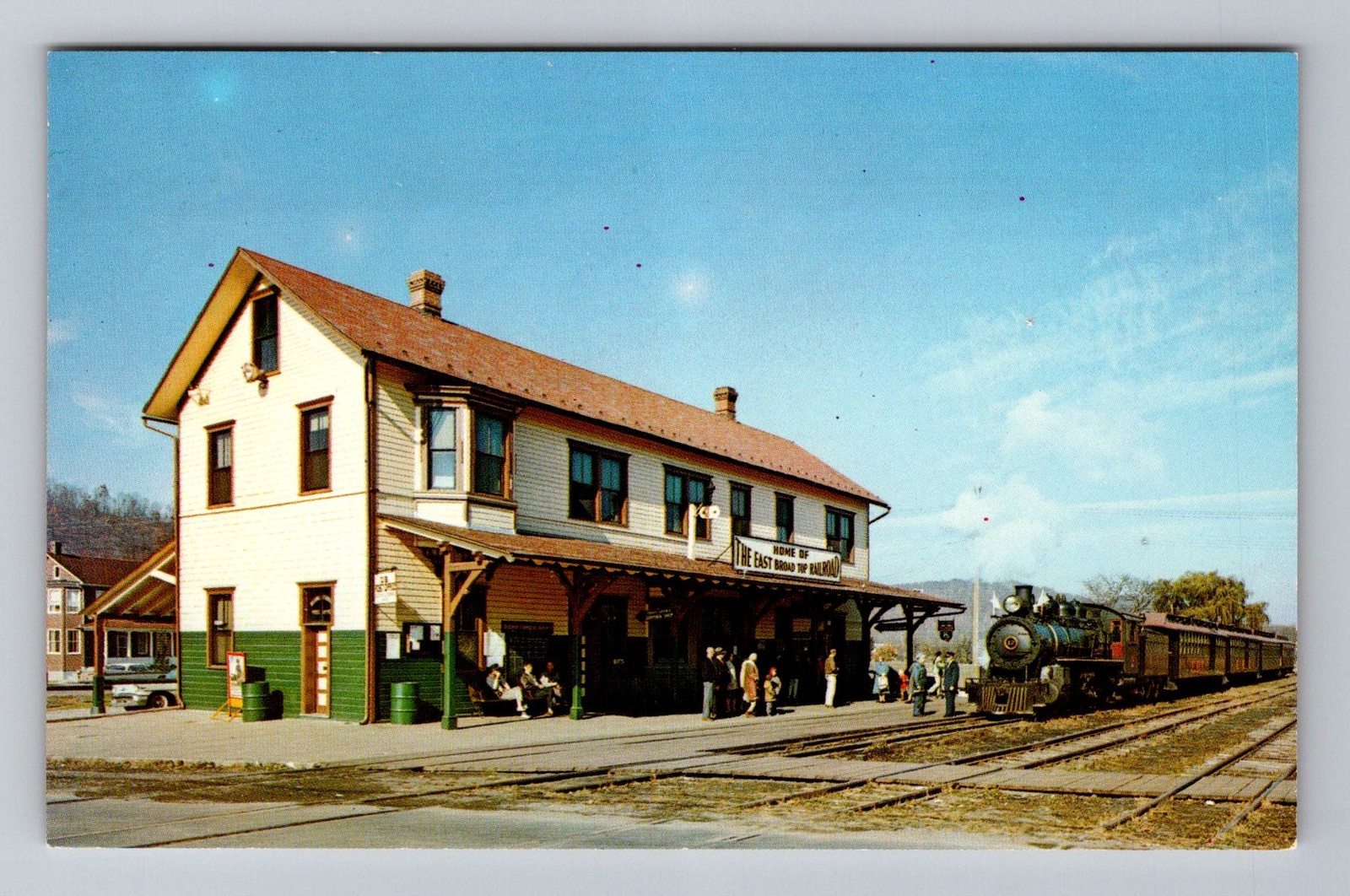 Rockhill Furnace PA-Pennsylvania, East Broad Top Railroad, PC Vintage Postcard