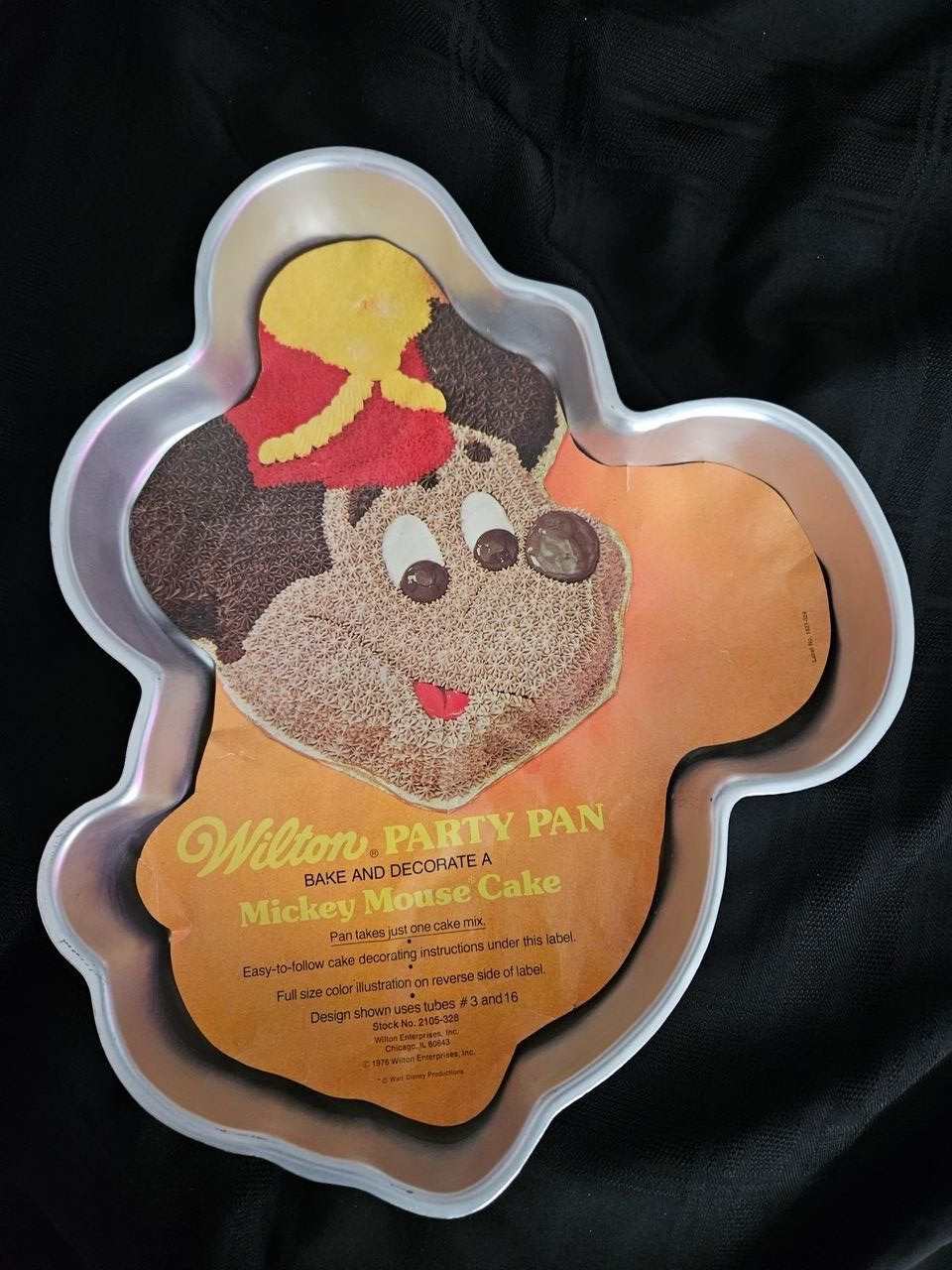 Vintage Wilton 515-302 Mickey Mouse Cake Pan Walt Disney