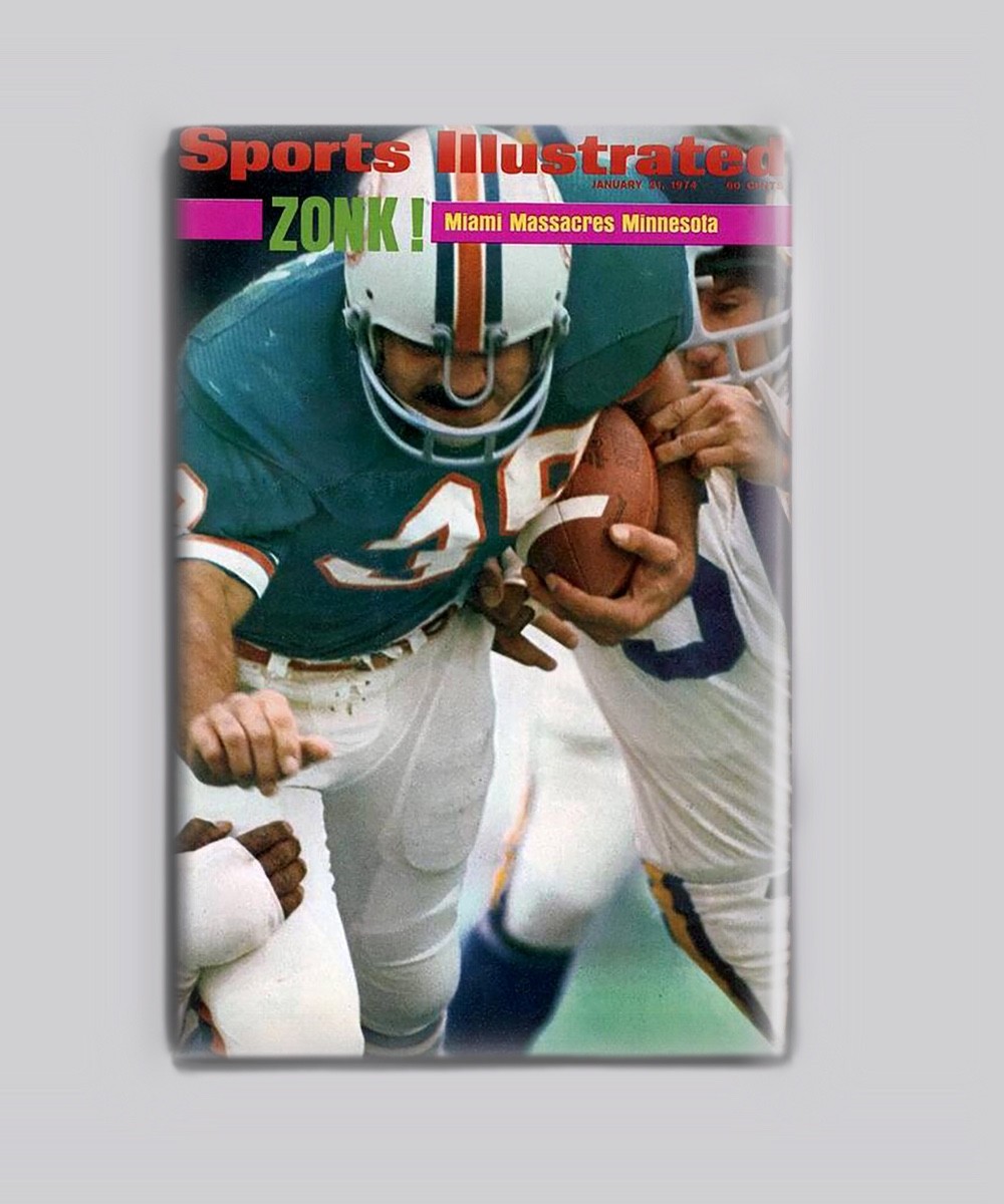 Miami Dolphins Zonk Larry Csonka NFL Sports Illustrated 1973 2\