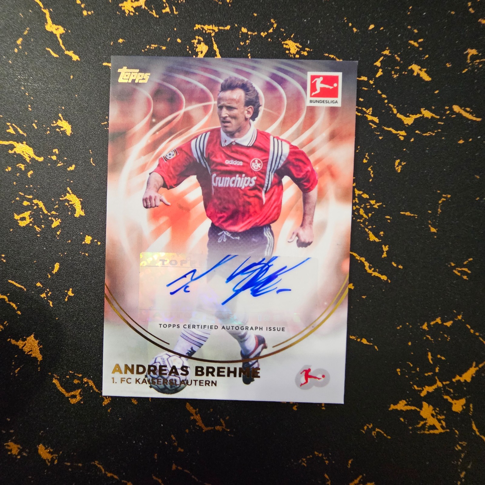 Topps Bundesliga 60 Years 2023/24 - Kaiserslautern - Andreas Brehme AUTO
